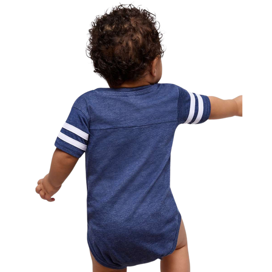 Rabbit Skins Infant Football Bodysuit