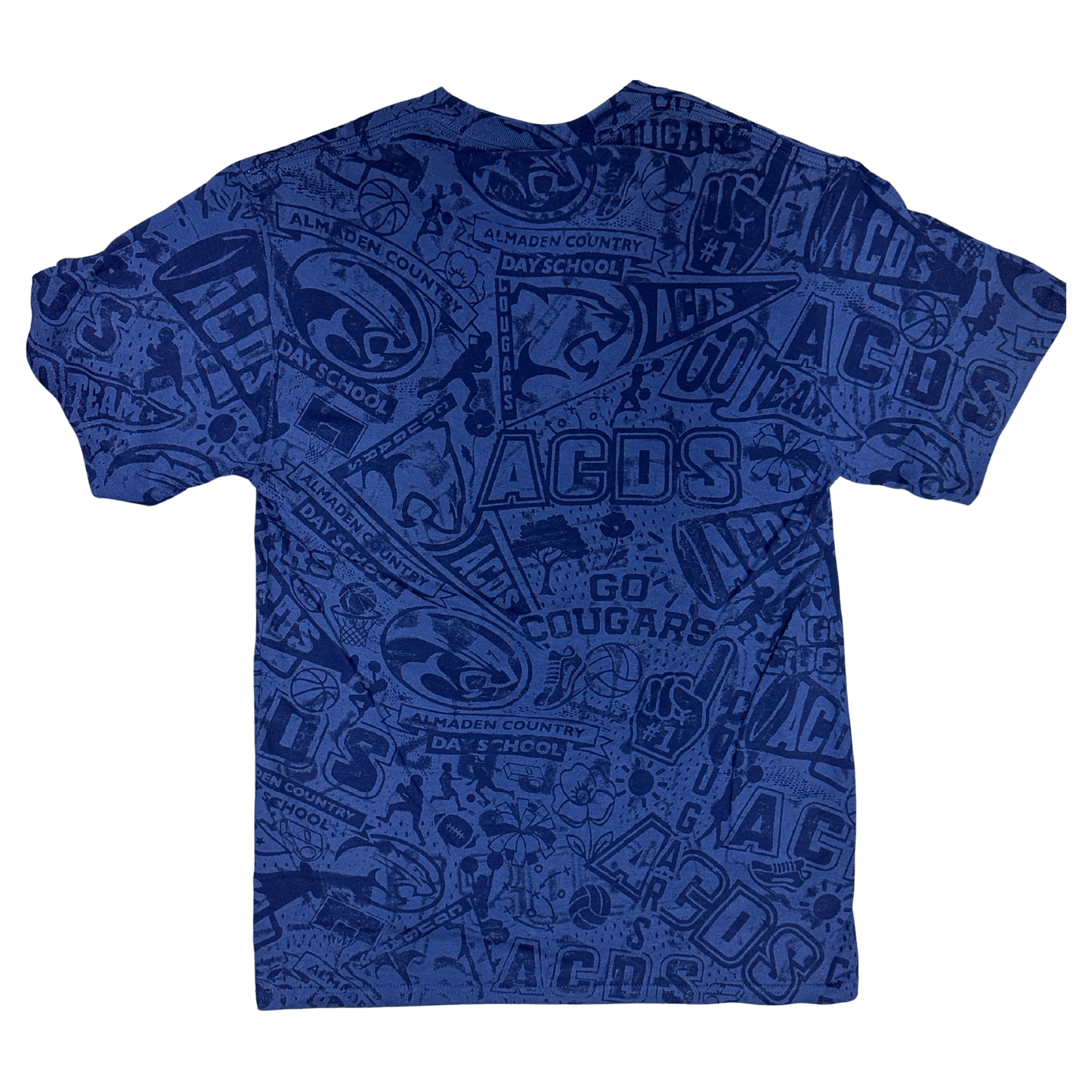 Pep Rally School Spirit Negative Stain T-Shirt (Youth)