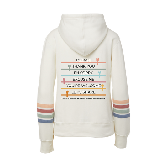 "Keys of Kindness" Zip-Up Hoodie