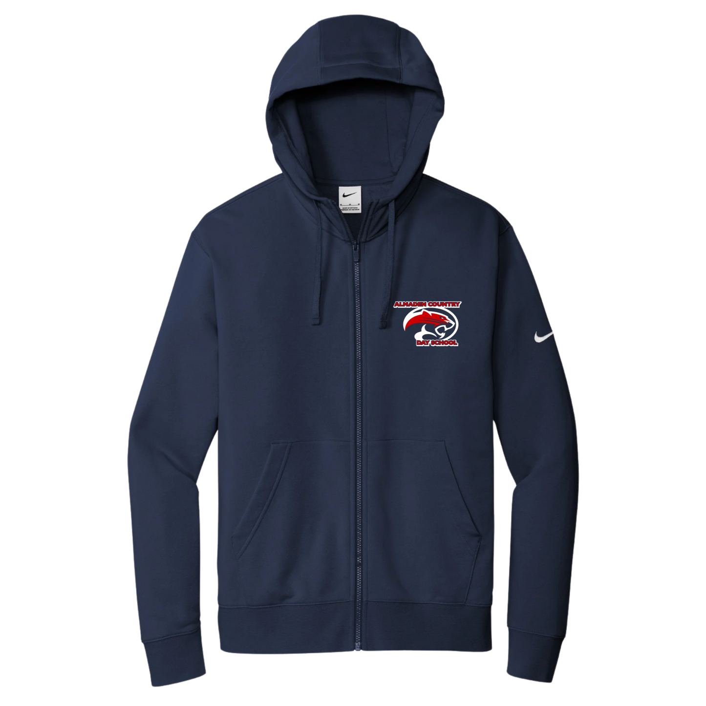 Nike Club Fleece Sleeve Swoosh Full-Zip Hoodie