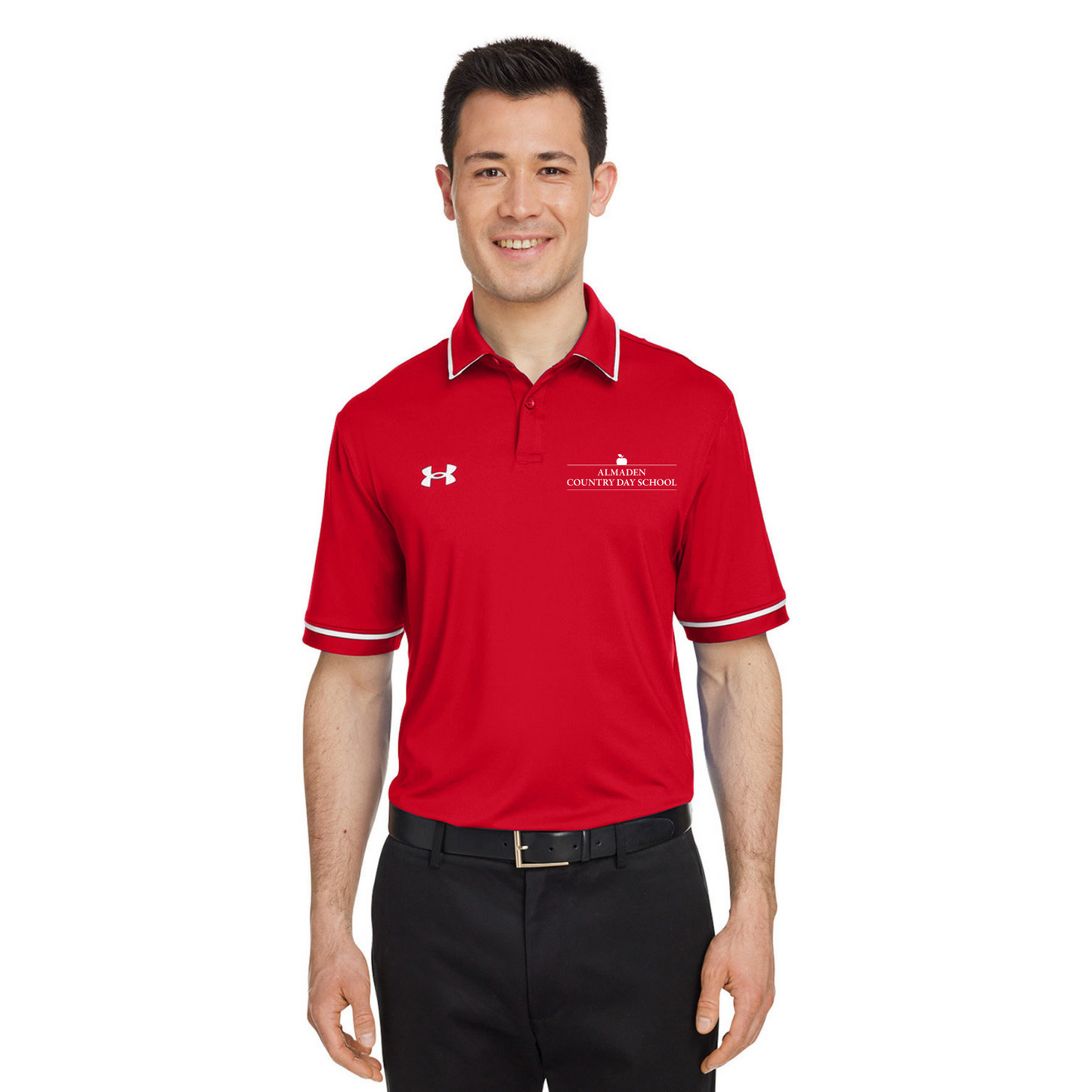 Under Armour Tipped Collar Polo - Red