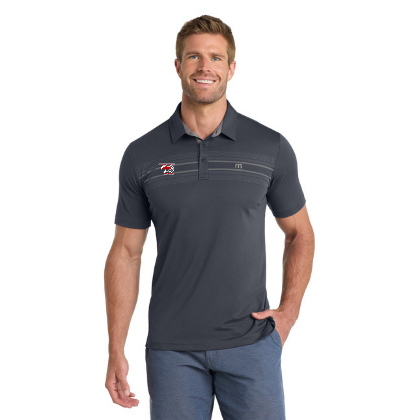 TravisMathew® Monterey Chest Stripe Polo