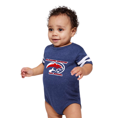 Rabbit Skins Infant Football Bodysuit