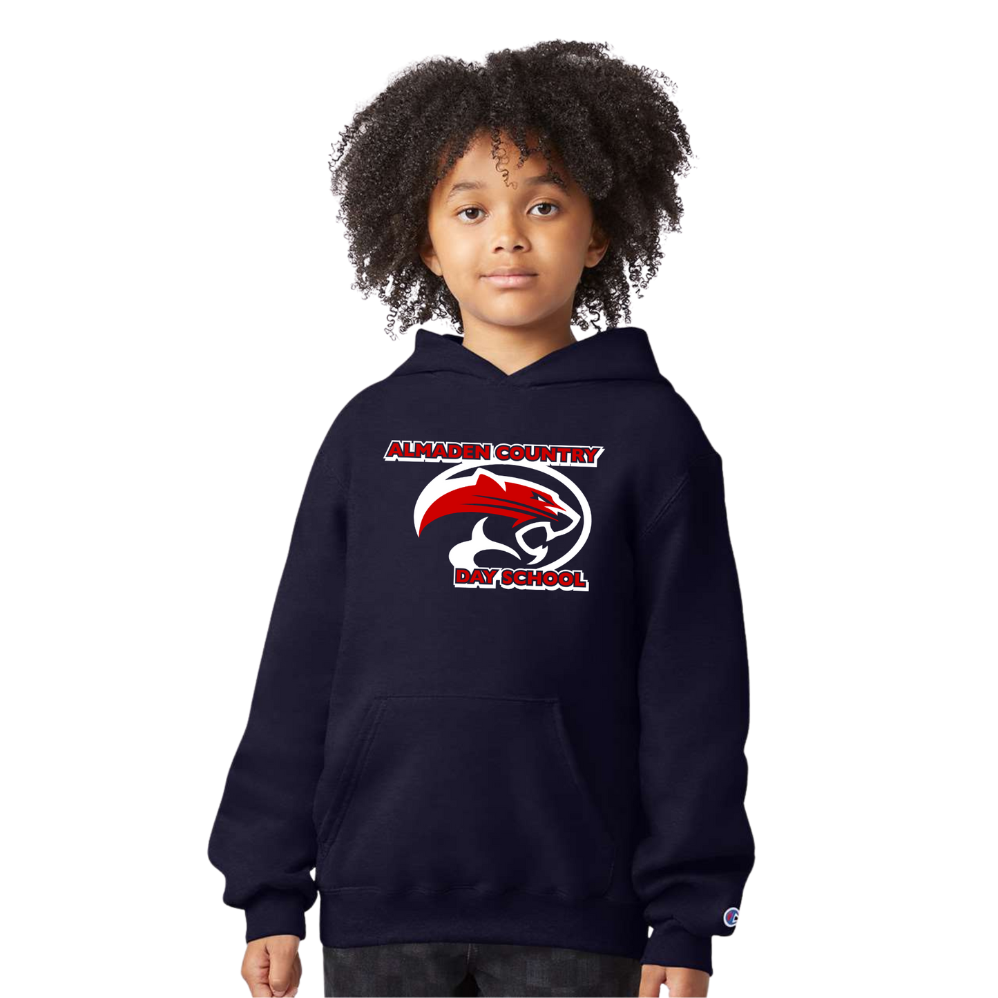 Champion Powerblend® Youth Hooded Sweatshirt