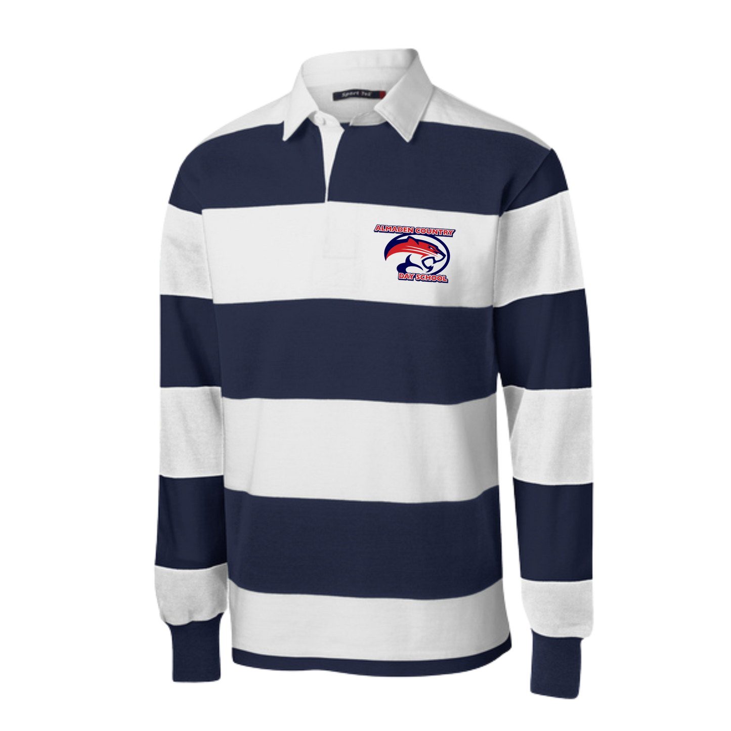 Sport-Tek® Classic Long Sleeve Rugby Polo