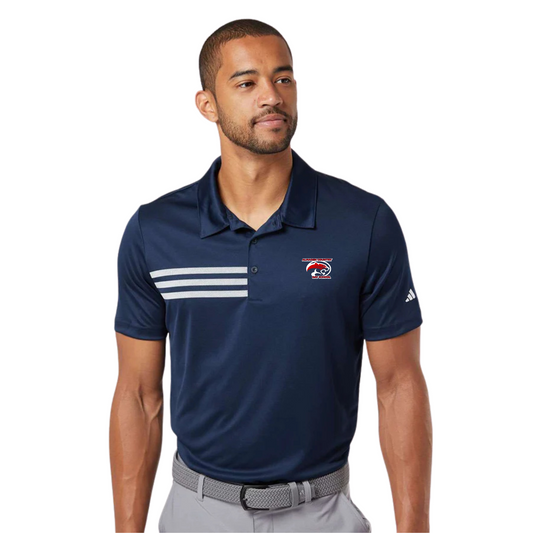 Adidas Striped Polo