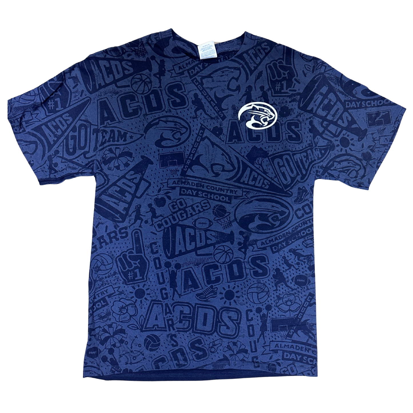 Pep Rally School Spirit Negative Stain T-Shirt (Youth)