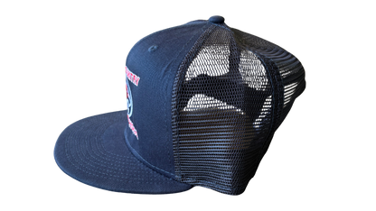 New Era® Flat Bill Snapback Trucker Cap