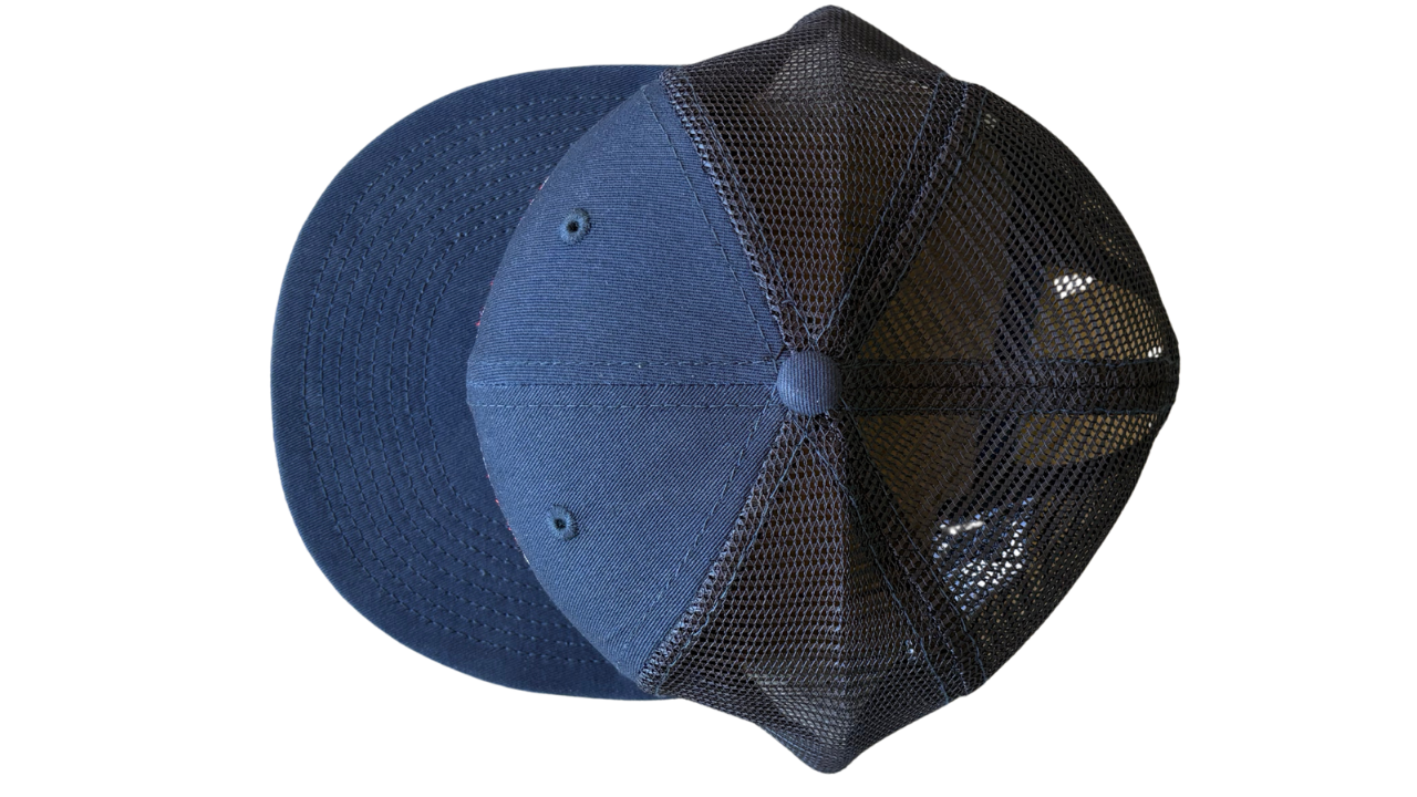New Era® Flat Bill Snapback Trucker Cap
