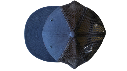 New Era® Flat Bill Snapback Trucker Cap