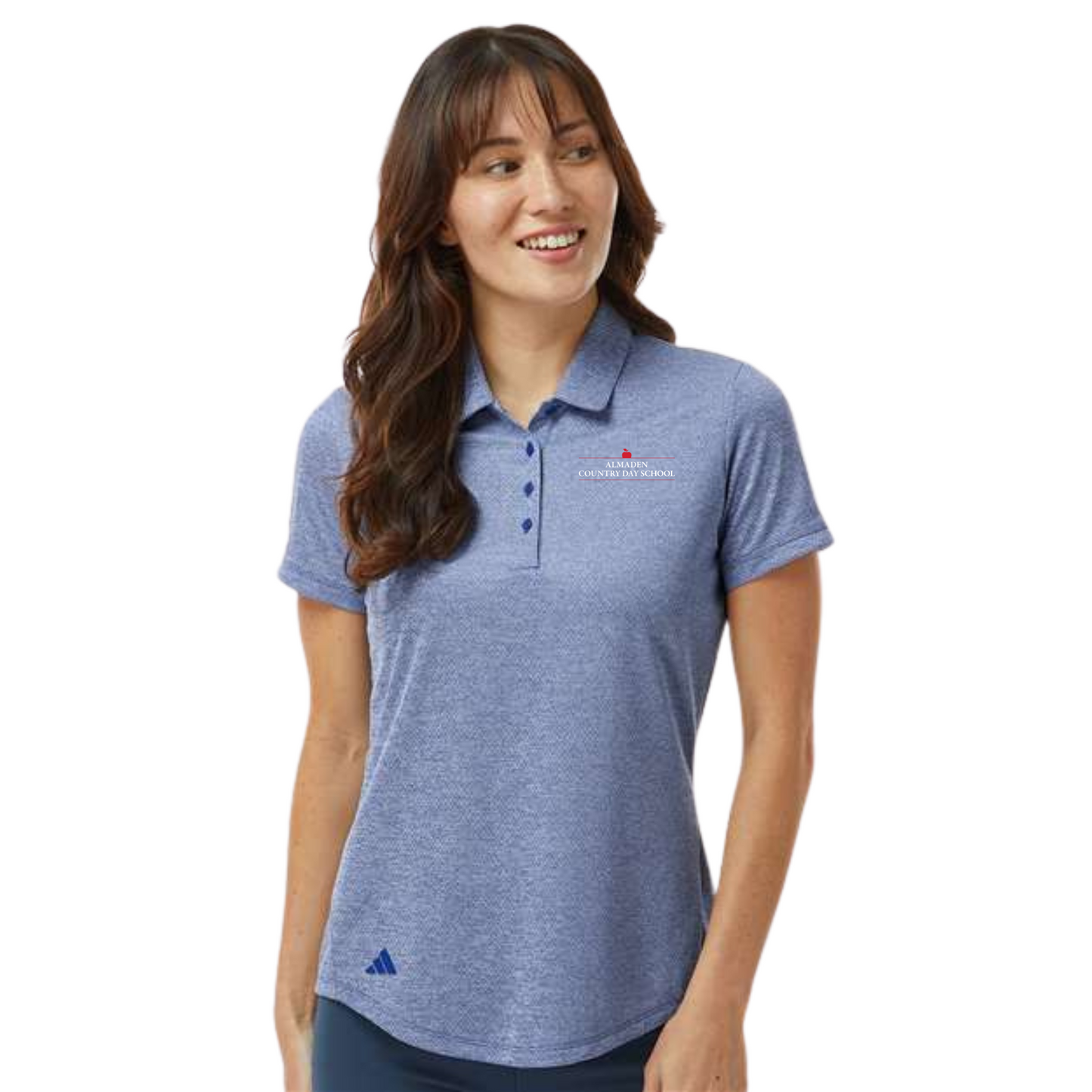 Adidas® Women's Space Dyed Polo