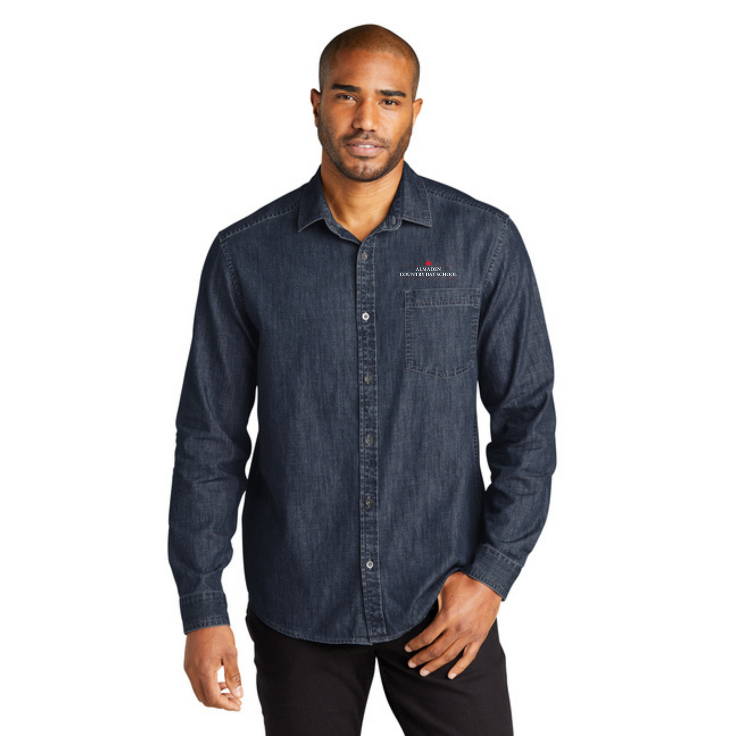 Port Authority® Long Sleeve Perfect Denim Shirt