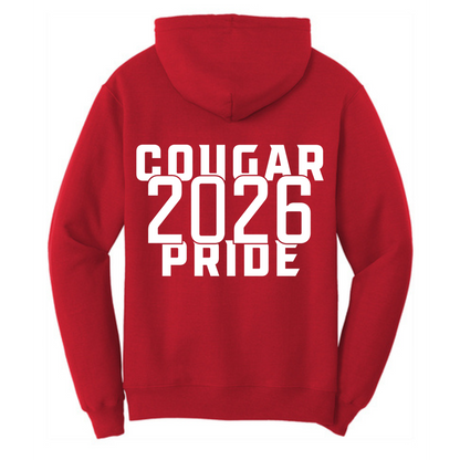 Port & Company® Essential Fleece Pullover Hooded Sweatshirt (Cougar Pride 2026)