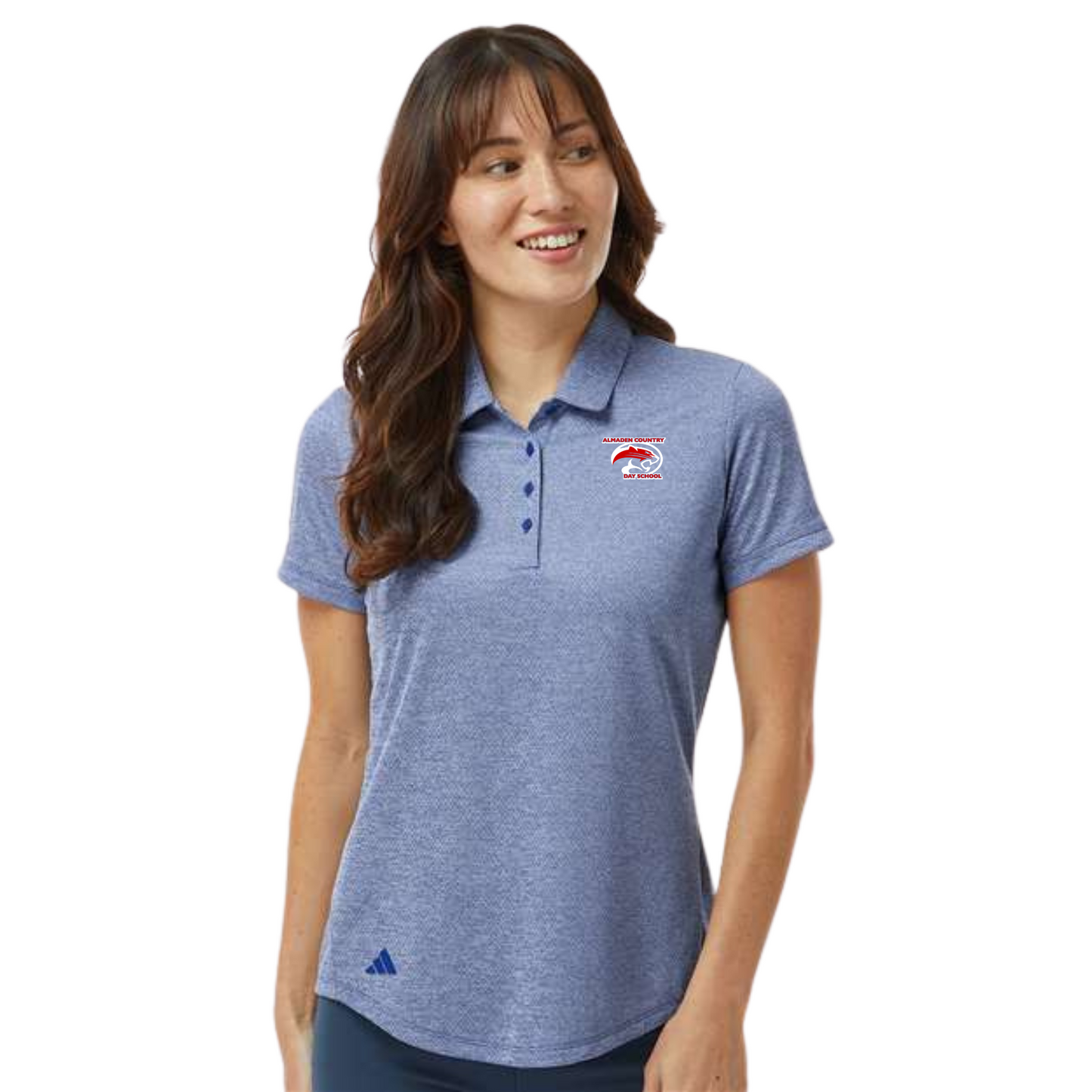 Adidas® Women's Space Dyed Polo