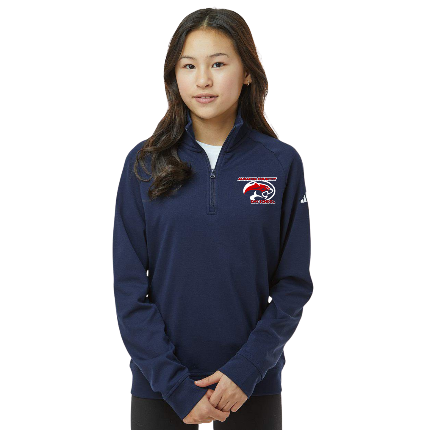 Adidas® Youth Quarter-Zip Pullover