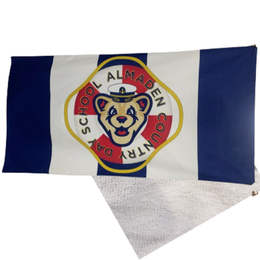 Captain Cougar Microfiber Beach Towel