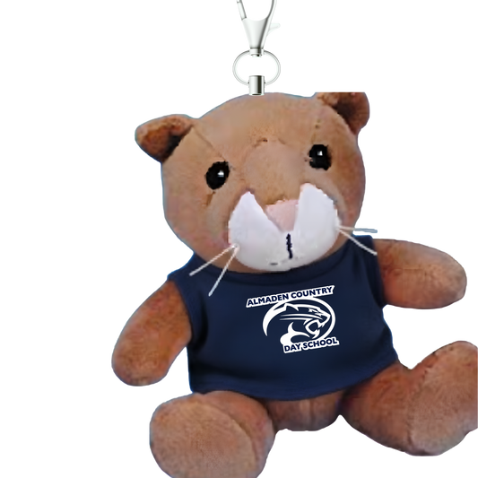 Mini Cougar Plushie Bag Charm
