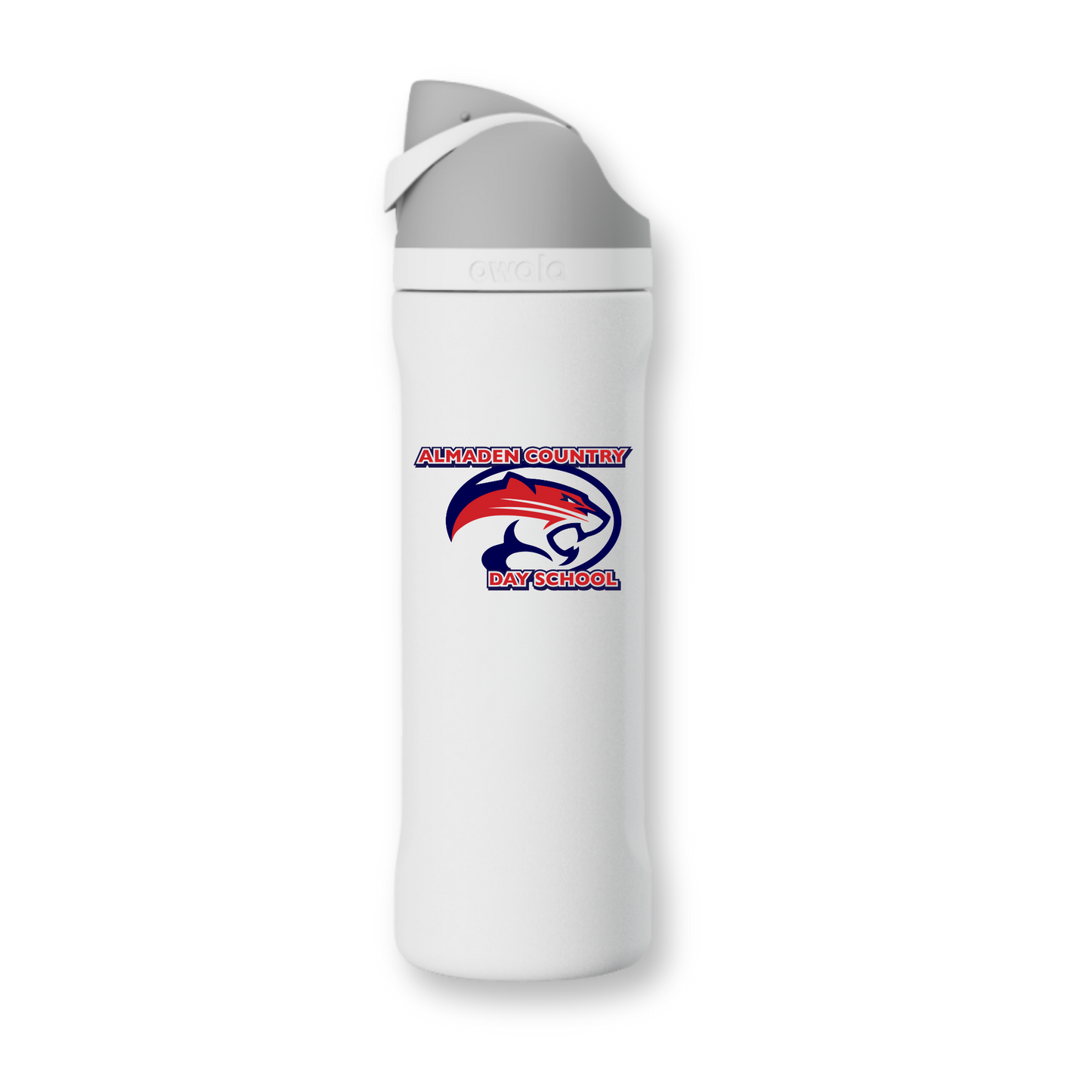 24 oz Cougar Spirit Shy Marshmallow Owala Water Bottle