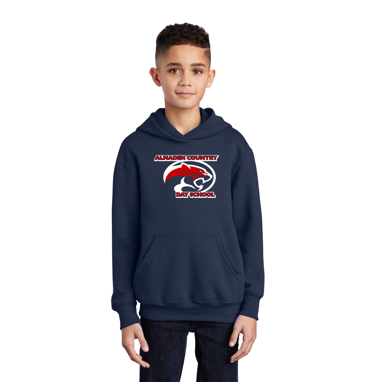 Port & Company® Youth Core Fleece Pullover Hooded Sweatshirt