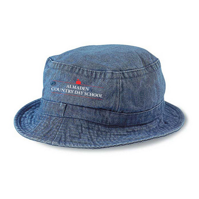 Garment Washed Denim Bucket Hat