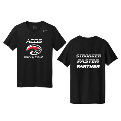Nike® Swoosh Sleeve Legend Tee - Track & Field