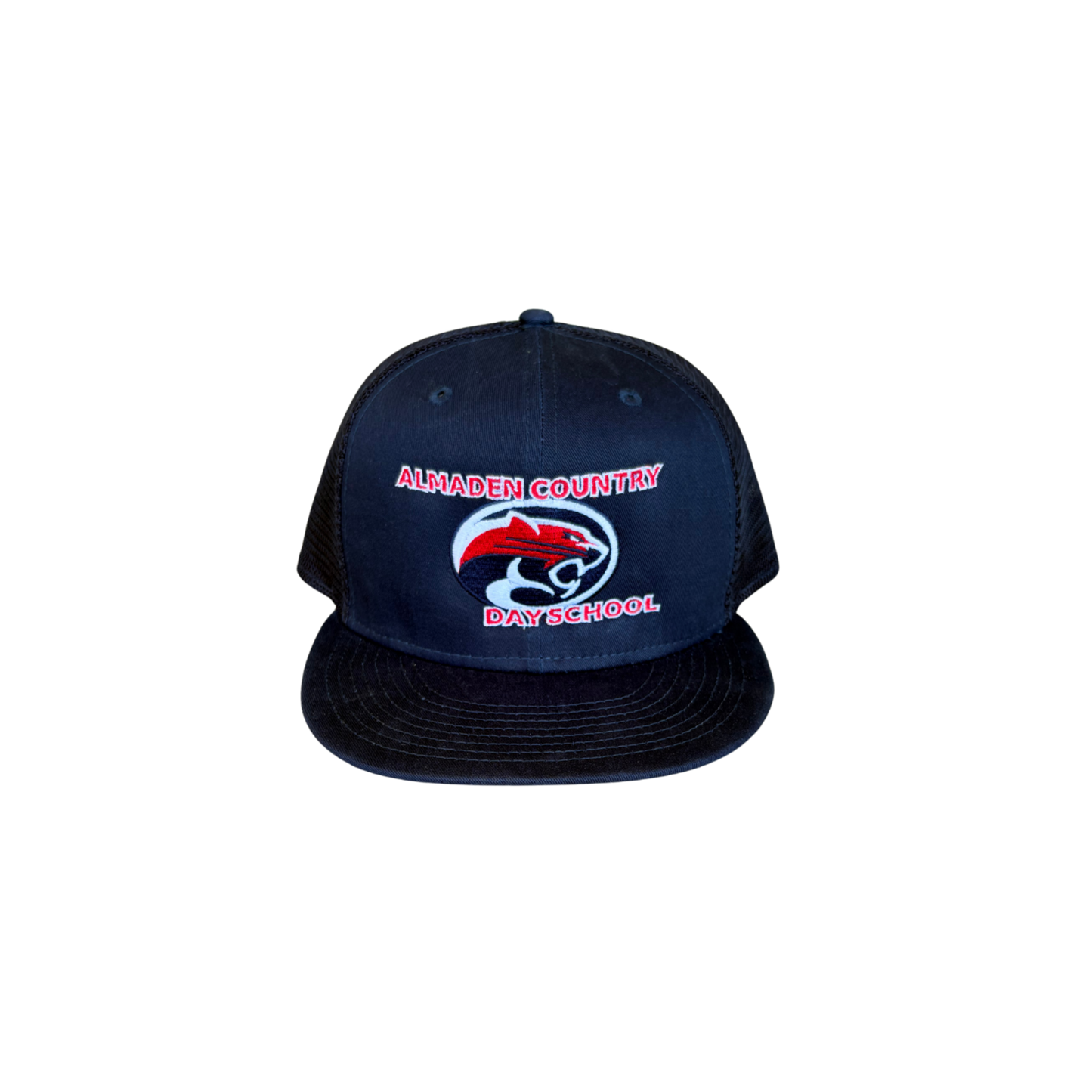 New Era® Flat Bill Snapback Trucker Cap