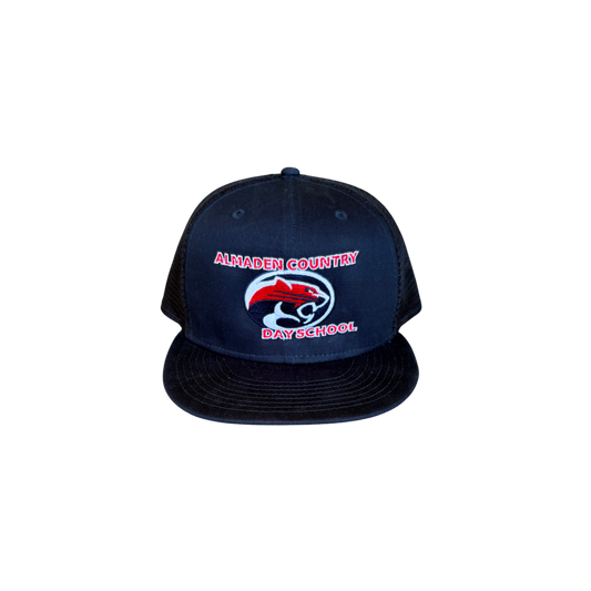 New Era® Flat Bill Snapback Trucker Cap